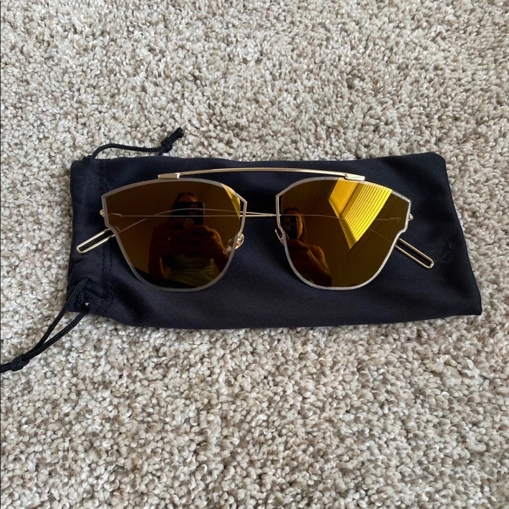 Gold Sunglasses